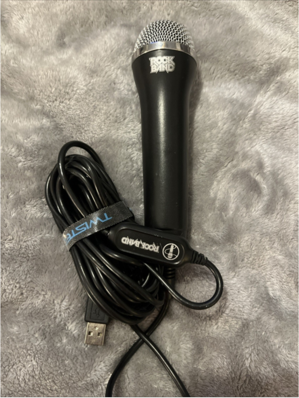 Rock Band Guitar Hero USB Microphone E-UR20 Xbox 360 PS3 Wii-Any Console W/ USB